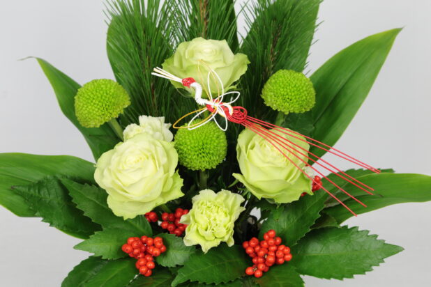 お正月の花