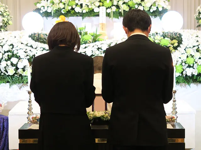 遺族のお焼香
