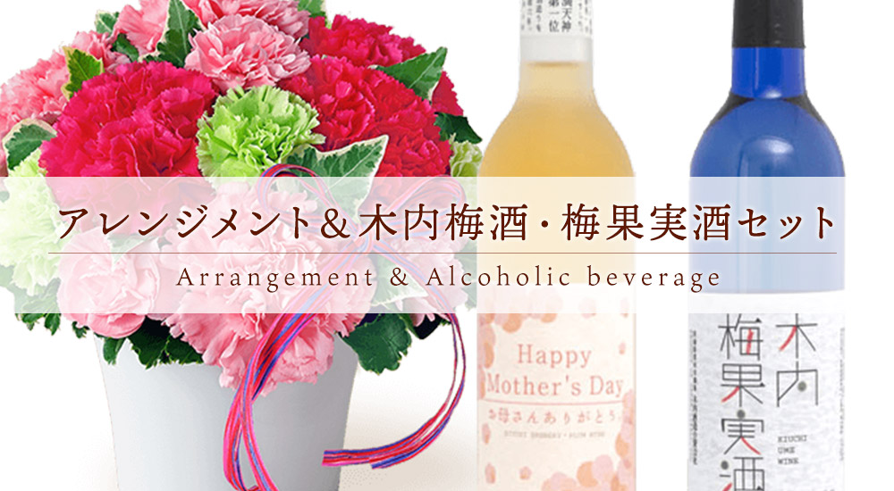 母の日限定◆木内梅酒・梅果実酒セット