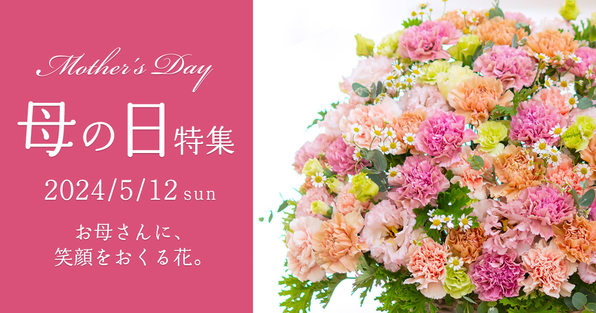 母の日 花のギフト プレゼント特集23 花束 アレンジメントのフラワーギフト通販なら花キューピット