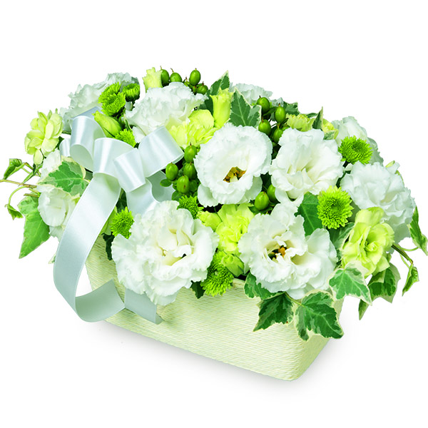 お供えのアレンジメント - お盆｜｜花や花束の宅配｜フラワーギフト通販なら花キューピット(511867)