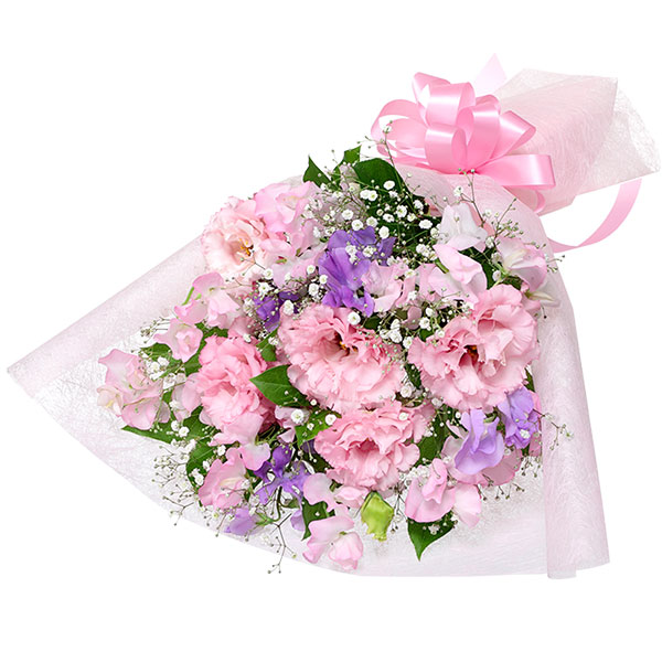 【誕生日フラワーギフト】ピンクスイートピーの花束