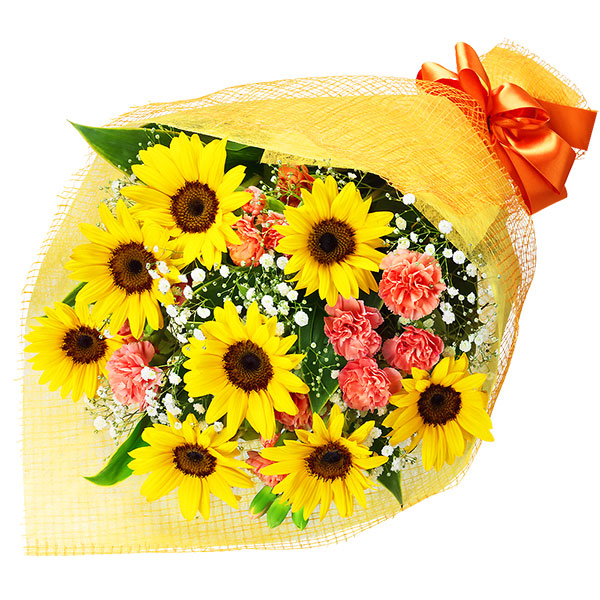 【誕生日フラワーギフト】ひまわりの花束
