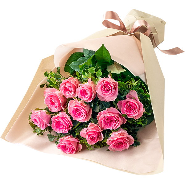 【いい夫婦の日】ピンクバラの花束