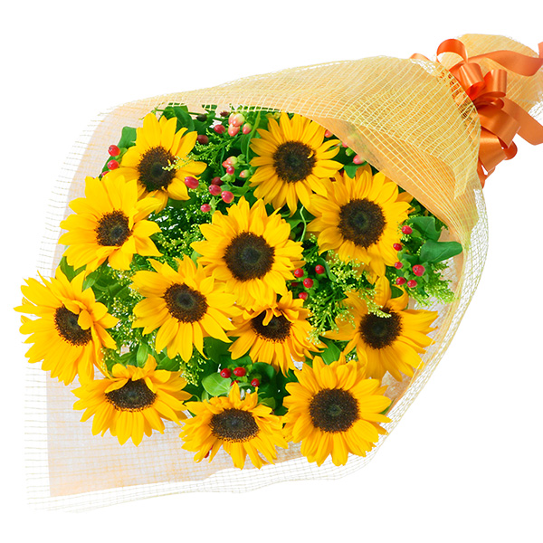 【退職祝い】ひまわりの花束
