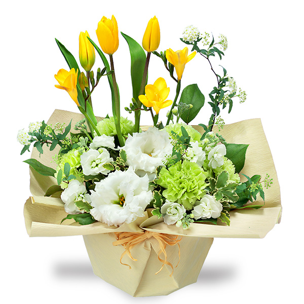 【春のお彼岸】春のお供えのアレンジメント