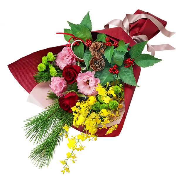 【お正月(法人）】お正月の花束