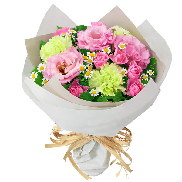 【予算で選ぶ　4000円から(法人）】トルコキキョウのナチュラルな花束