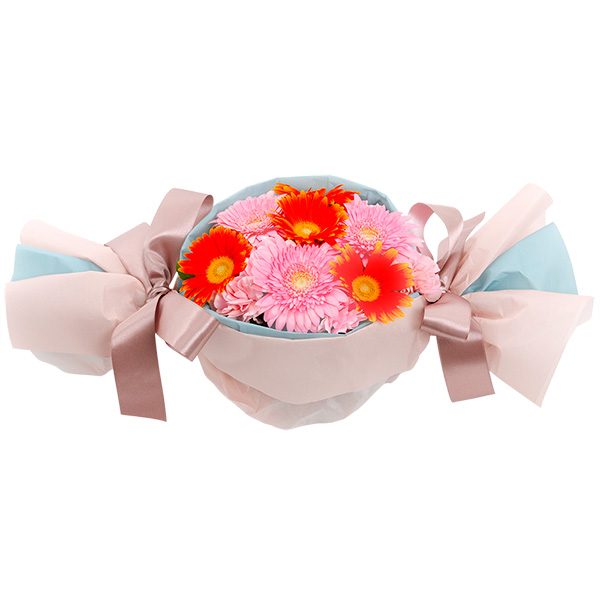 【ホワイトデー】ガーベラのキャンディー風アレンジメント