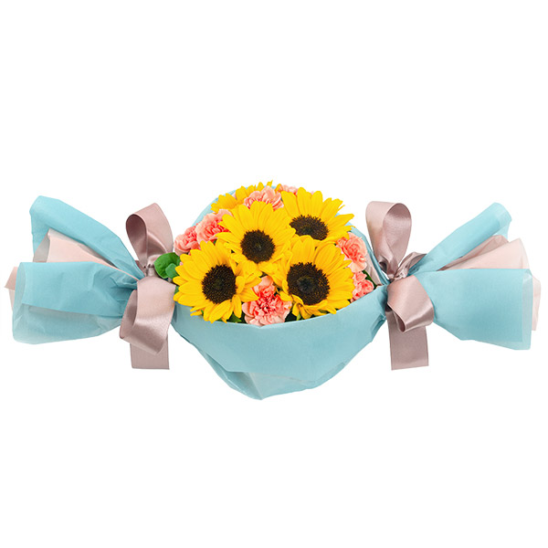 【7月の誕生花（ひまわり）】ひまわりのキャンディー風アレンジメント