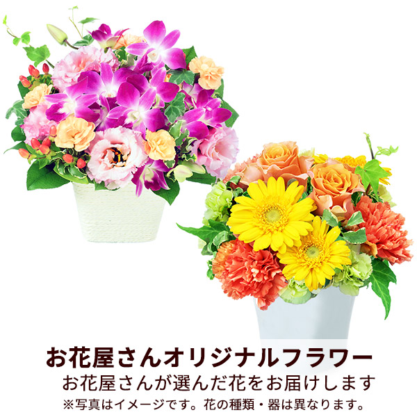 【予算で選ぶ  3000円から】【お花屋さんおすすめ】オリジナルアレンジ