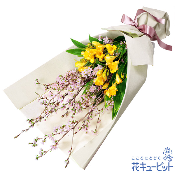春の誕生日の花 ギフト プレゼント特集22 花束 アレンジメントのフラワーギフト通販なら花キューピット