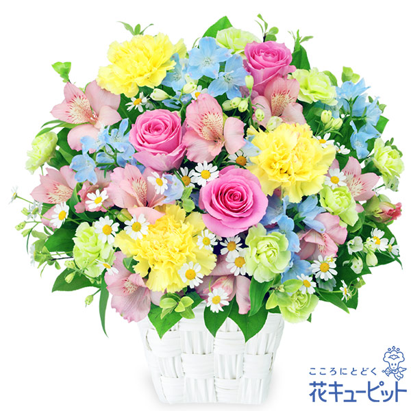 春の花贈り ギフト プレゼント特集22 花束 アレンジメントのフラワーギフト通販なら花キューピット