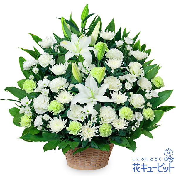【通夜・葬儀に贈る献花】お供えのアレンジメント通夜・葬儀・法要などにも贈ることができます
