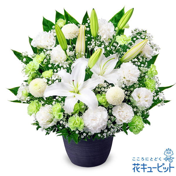 【通夜・葬儀に贈る献花】お供えのアレンジメント通夜・葬儀・法要などにも贈ることができます