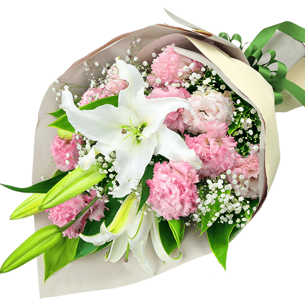 【四十九日法要以降に贈る花】お供えの花束