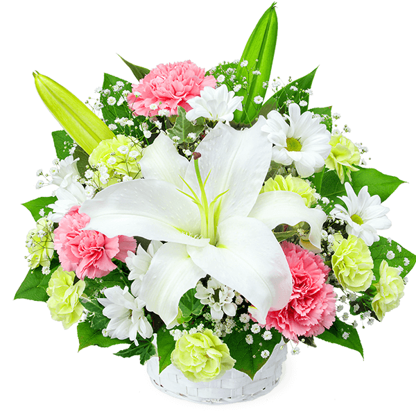 【四十九日法要以降に贈る花】お供えのアレンジメント