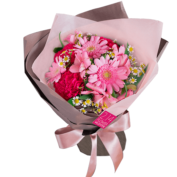 【バレンタイン　フラワーバレンタイン】バレンタインデーのブーケ