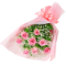 【恋人に贈る誕生日フラワーギフト】ピンクバラの花束