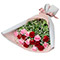 【ご退職祝い(法人）】赤バラとピンクバラの花束