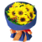 【誕生花 7月（ひまわり）(法人）】花キューピットブーケ