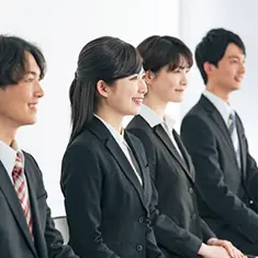 入社式のセレモニーとして