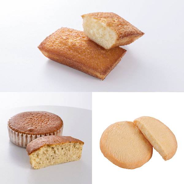 【春のセットギフト】オレンジガーベラの花束とシュシュスイーツ 4種7個入可愛らしい焼き菓子を詰め合わせたアソート