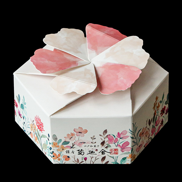 【母の日セットギフト】グラマラス（ピンク）と【銀座菊廼舎（きくのや）】登録商標 冨貴寄（ふきよせ）ハート日和キュートなハートや金平糖が詰まったふきよせ