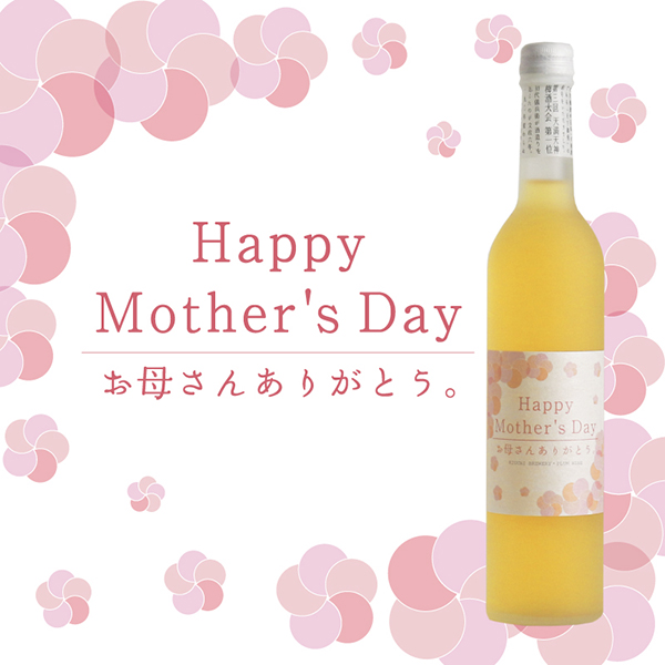 【母の日セットギフト】カーネーションの花束（レッド）と【木内酒造】母の日限定◆木内梅酒・梅果実酒セット女性に人気な梅のお酒2種類をセットに