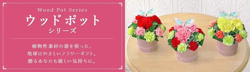 ウッドポットシリーズ