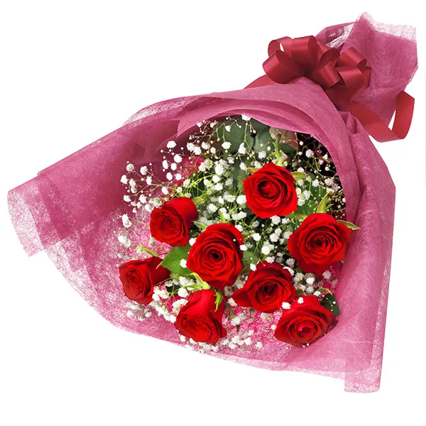 【バラ特集】赤バラの花束 512194 ｜花キューピットのバラ 花のギフト・プレゼント特集2024