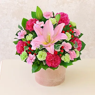 【母の日特集】お花いっぱいアレンジメント